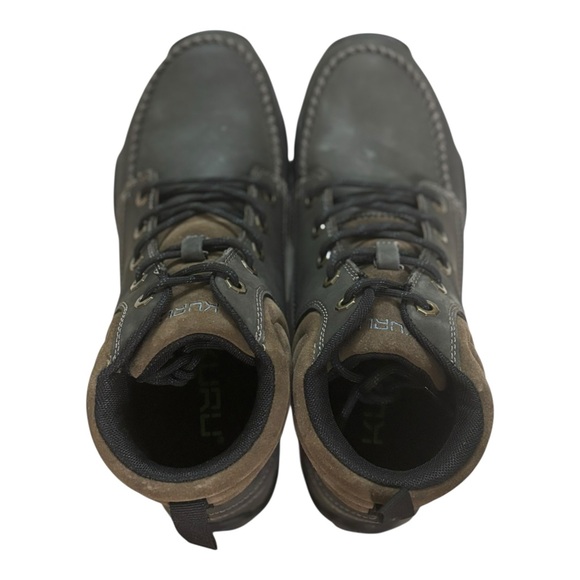 KURU Quest Boots Mens Size 10.5 Woodstock Brown Leather Ankle Hiking Comfort - Picture 5 of 13